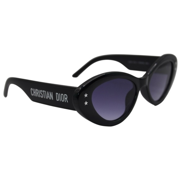 Christian Dior Sunglasses | Black & Ivory | 52-19-140 | Women | Italy - Picture 1 of 12